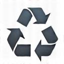 Symbol för återvunnen aluminium