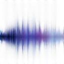 Grafisk representation av ljudvågor för brusreducering